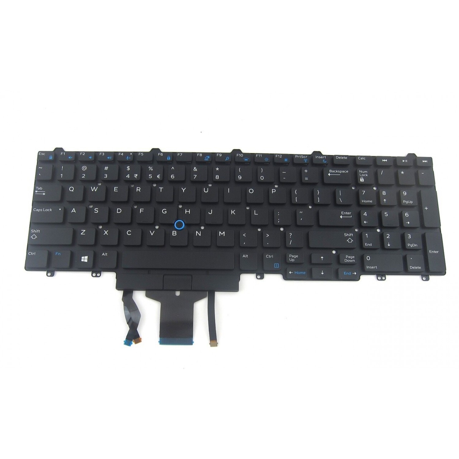 Tastatura laptop second hand Dell Latitude E5550 E5570 5580 / Precision 15 3510 / 7510 Backlit DP/N TF5M0 US