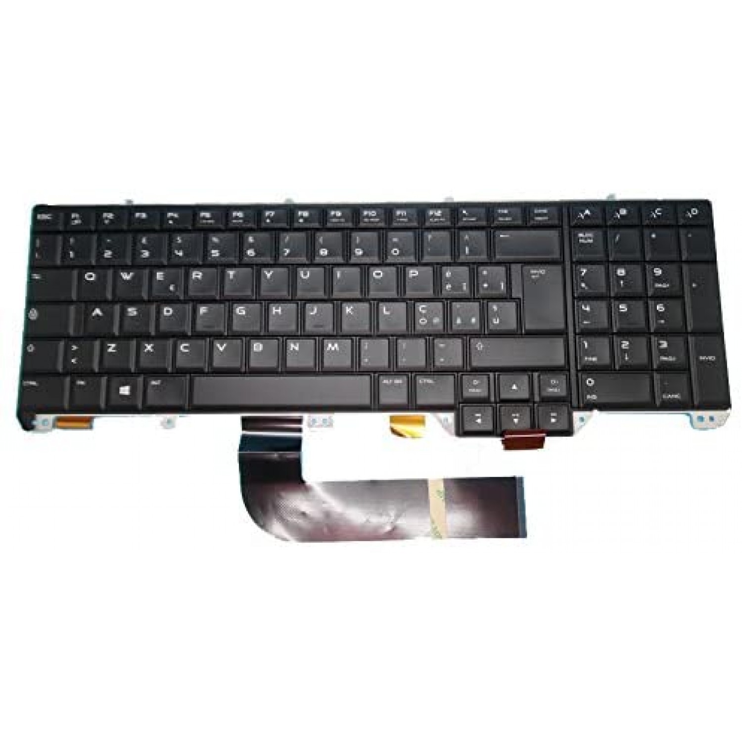 Tastatura laptop noua originala DELL Alienware 17 R1 M17X NXRG5 Italia