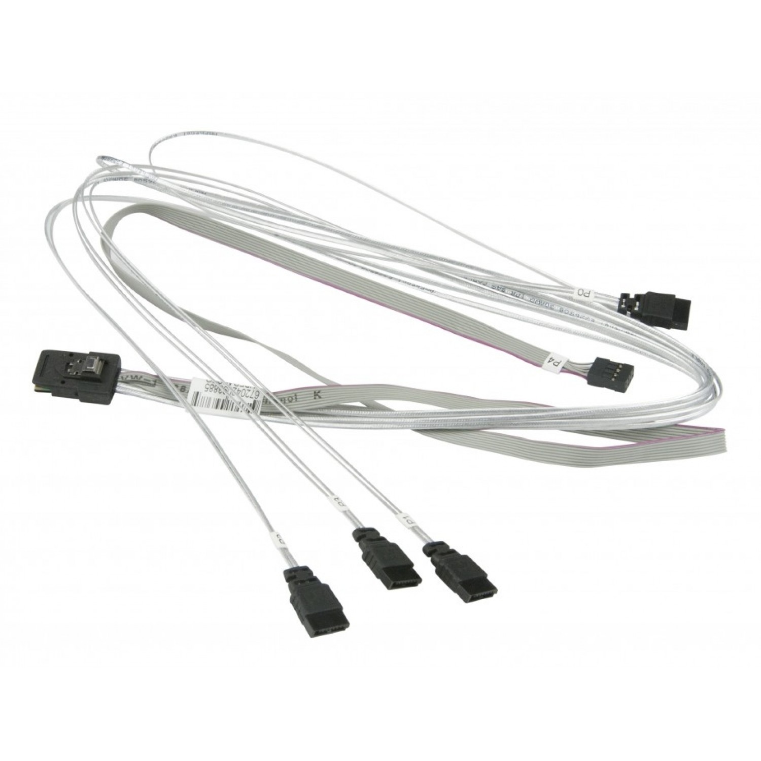 Cablu Nou Sigilat miniSAS SFF-8087 la 4 SATA 70cm