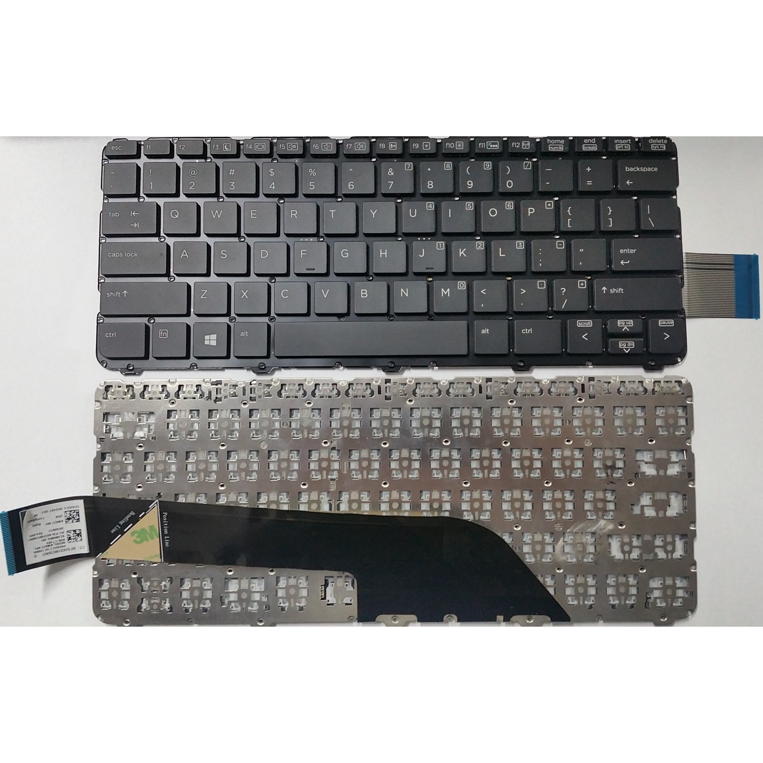Tastatura laptop noua HP Elitebook X2 1012 BLACK (Without FRAME) US