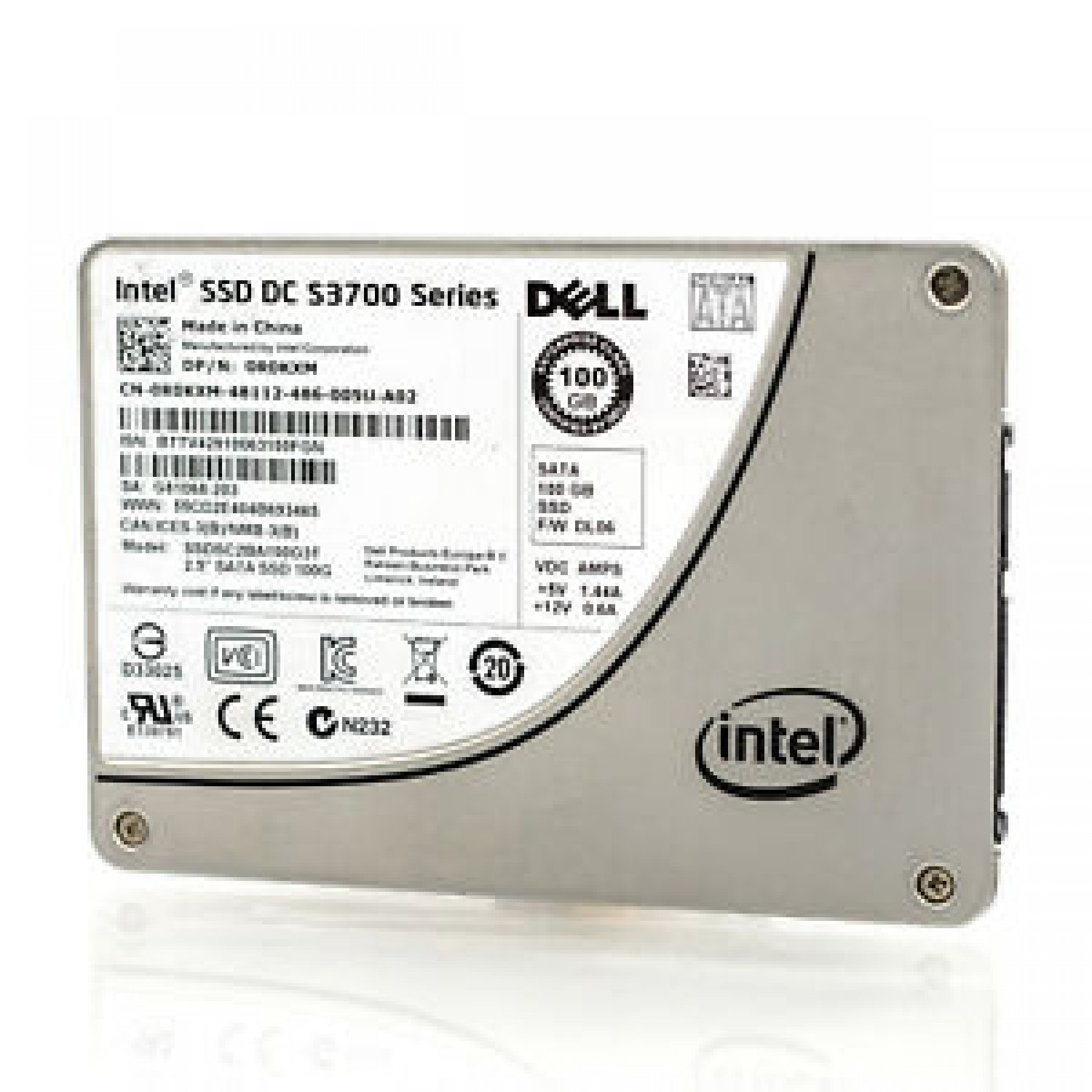 Hard disk SSD INTEL DC S3700 Series 100GB SATA 2.5" 7mm R0KXM Hard Disk-uri