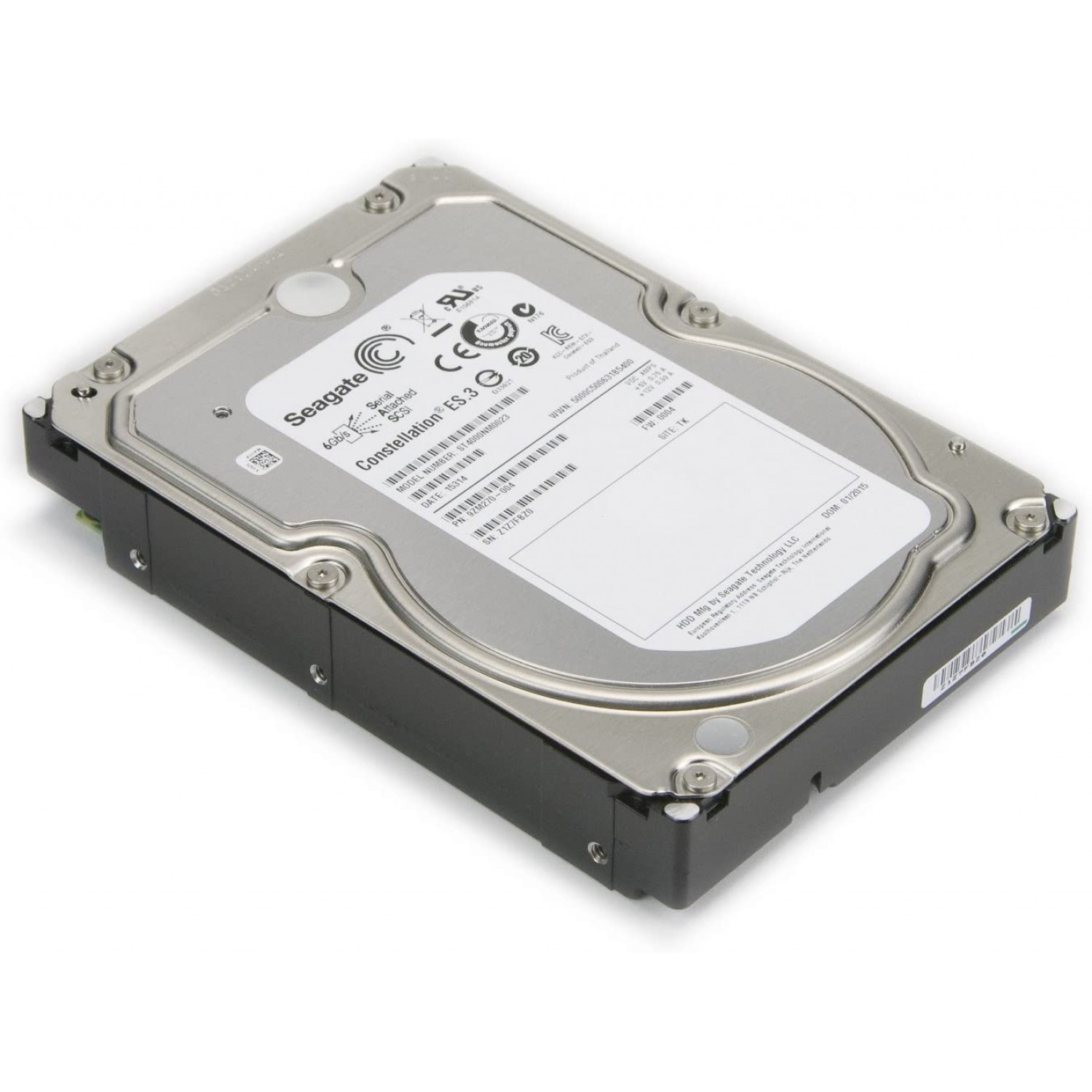 Hard disk server Seagate EXOS 4TB 7200rpm 256MB SAS ST4000NM0025B cu 106 zile de functionare Hardisk-uri Server
