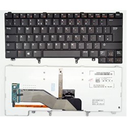 Tastatura laptop second hand DELL Latitude E6230 6220 6320 5420 E6420 E6430 E6440 UK DP/N 0HPDH cu Backlite