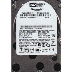 Hard disk 250GB WD VelociRaptor SATA III 10.000RPM 64MB WD2500HHTZ 2.5"