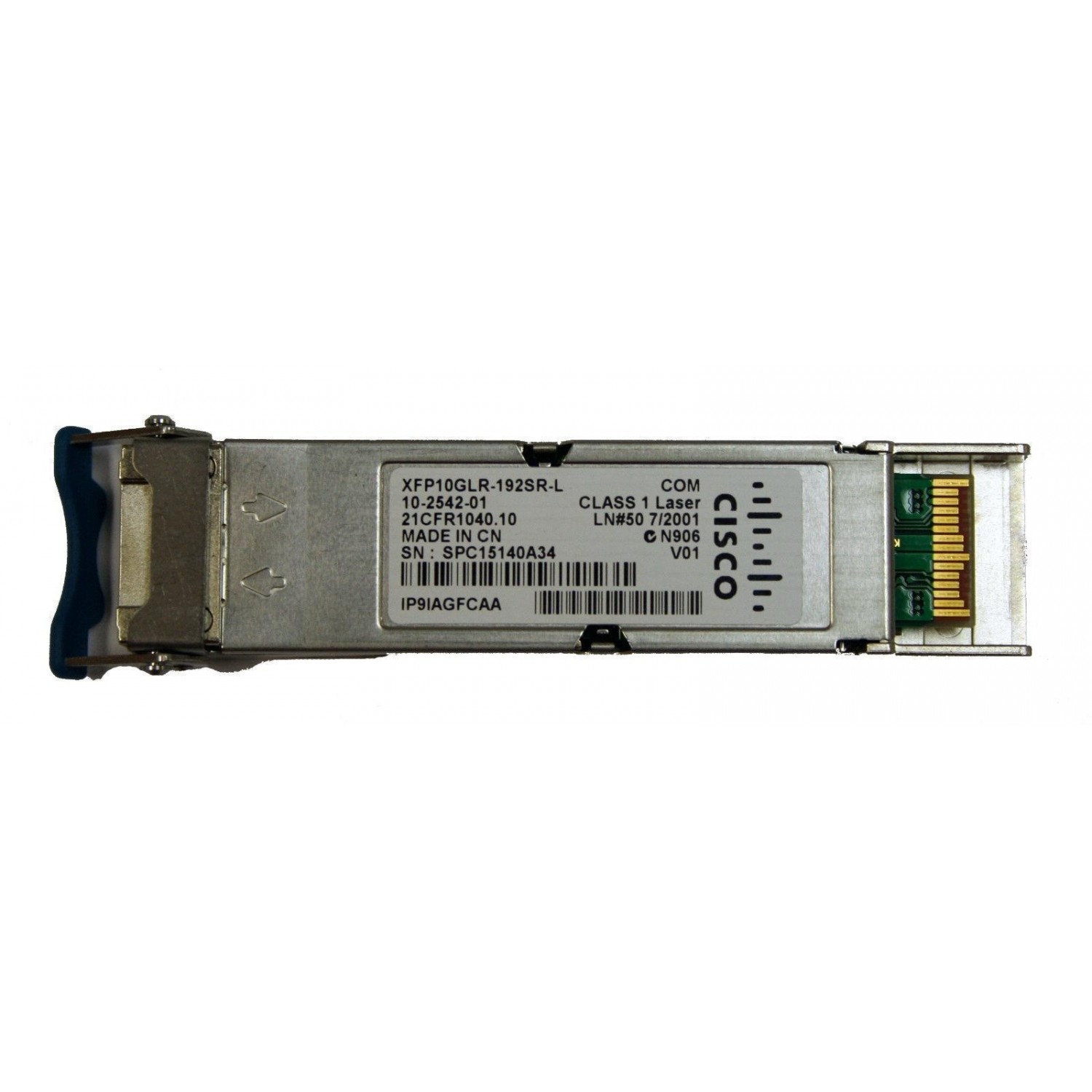 Modul Cisco XFP 10GLR-192SR-L 10GBASE-LR/LW 1310NM SMF TRANSCEIVER LOW POWER 10-2542-01 Diverse Server