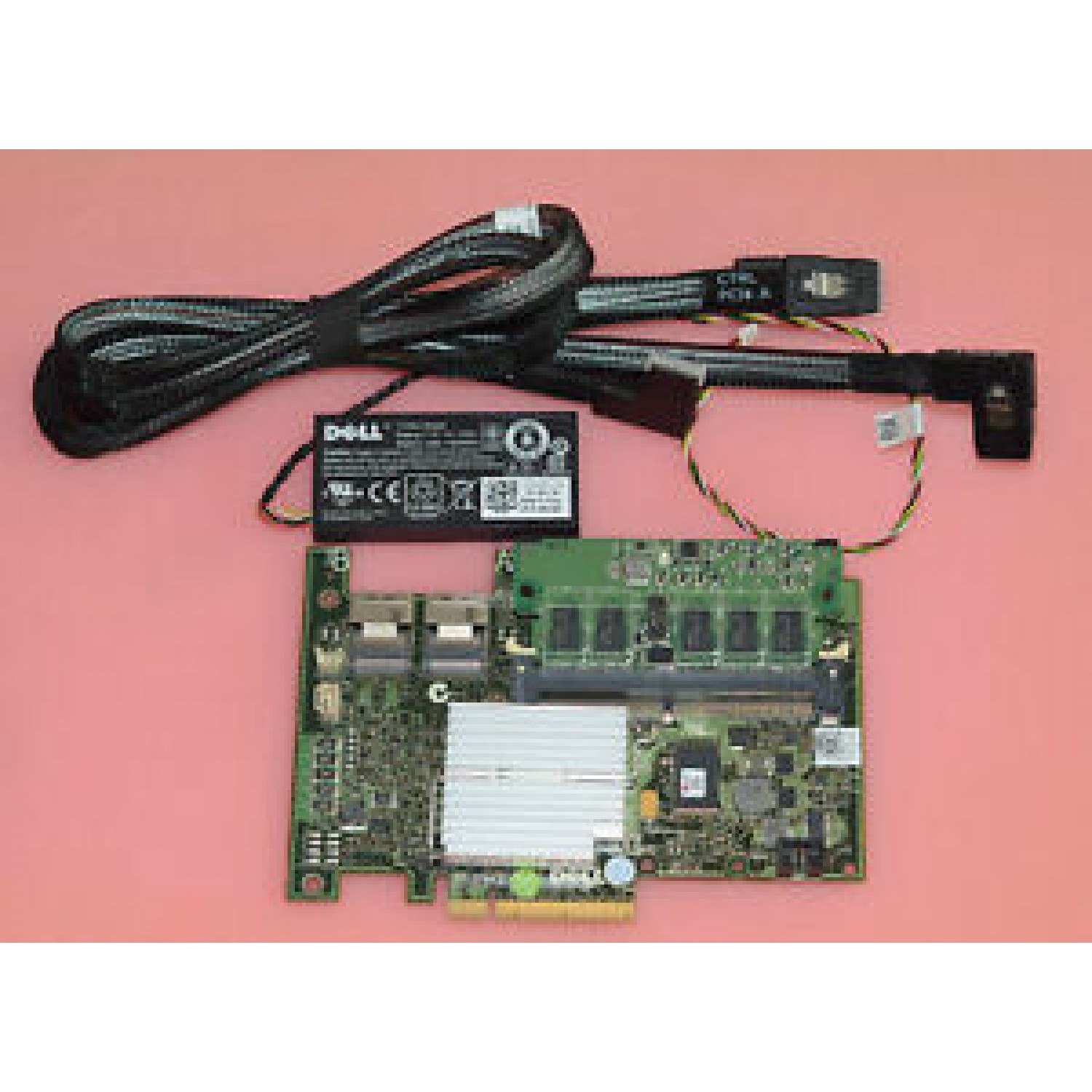 Controller intern RAID SAS/SATA Dell PowerEdge H700 512MB cu cabluri backpalne, cache si baterie