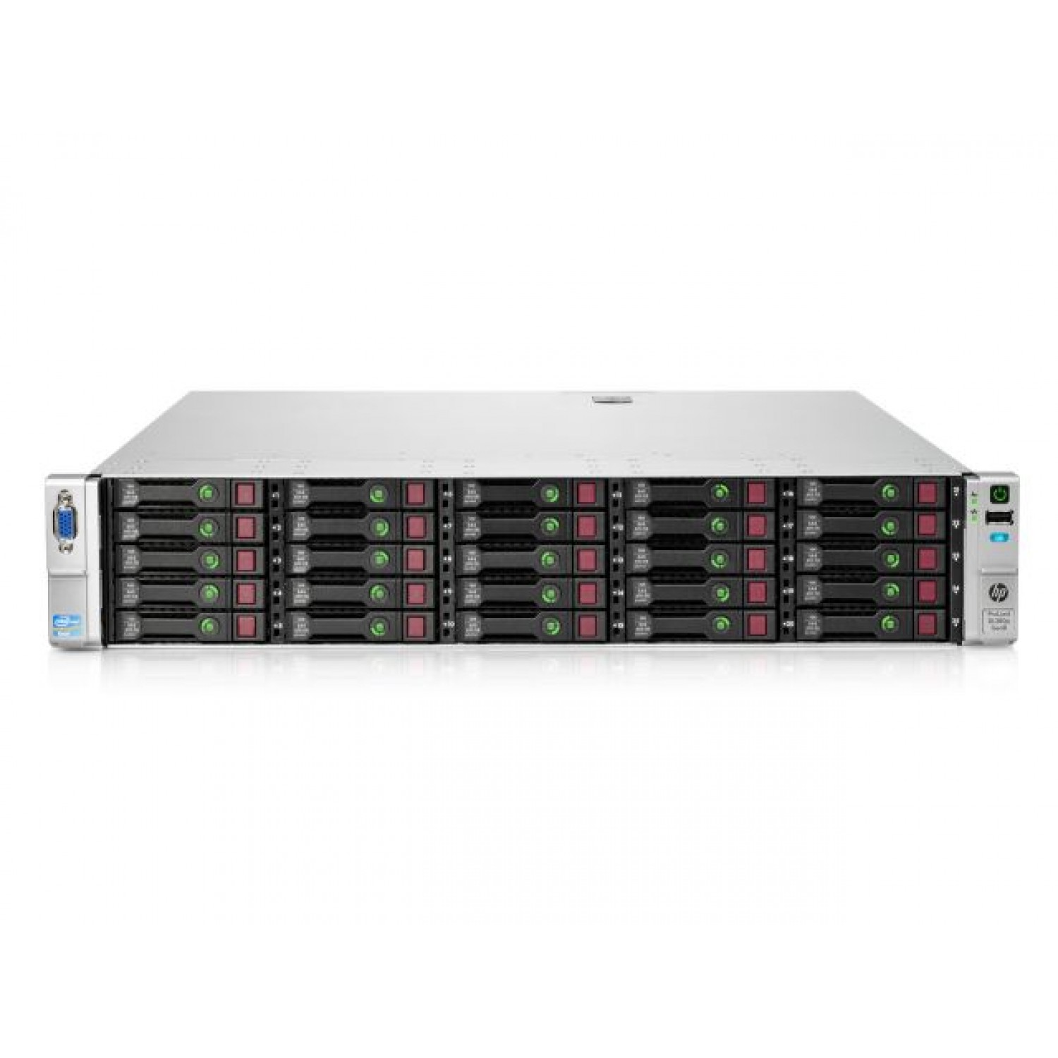 Server HP Proliant DL380p G8 2 x Eight Core E5-2650 2.0Ghz 16 x SFF 128Gb Servere