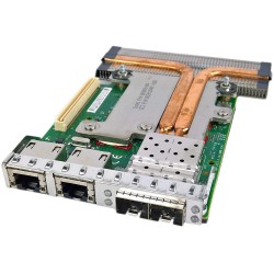 Placa de retea server  C63DV Intel X520/i350 2-Port SFP+ 10GbE ; 2xRJ45 1000BASE-T Ethernet Daughter Card PowerEdge R720 R730 R740