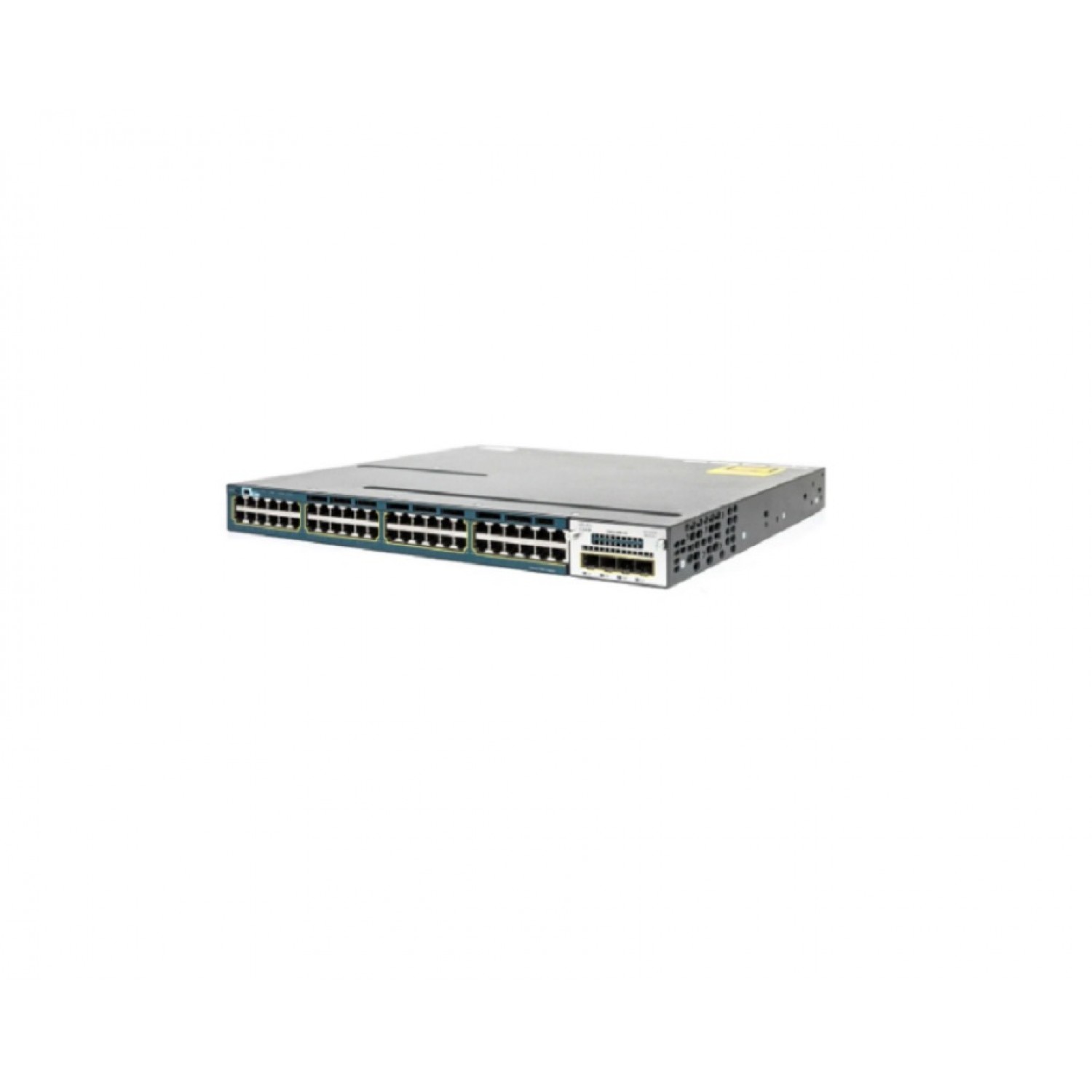 Switch second hand CISCO WS-C3560X-48P-L V07 48Ports Gigabit POE 2 x PSU 715W cu modul C3KX-NM-1G 1U