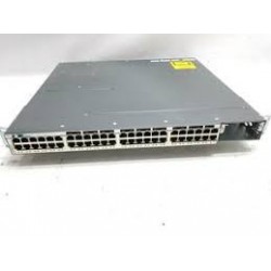 Switch Cisco Catalyst Gigabit WS-C3750X-48T-S V02 Layer 3 2 x FAN 2 X PSU 350W