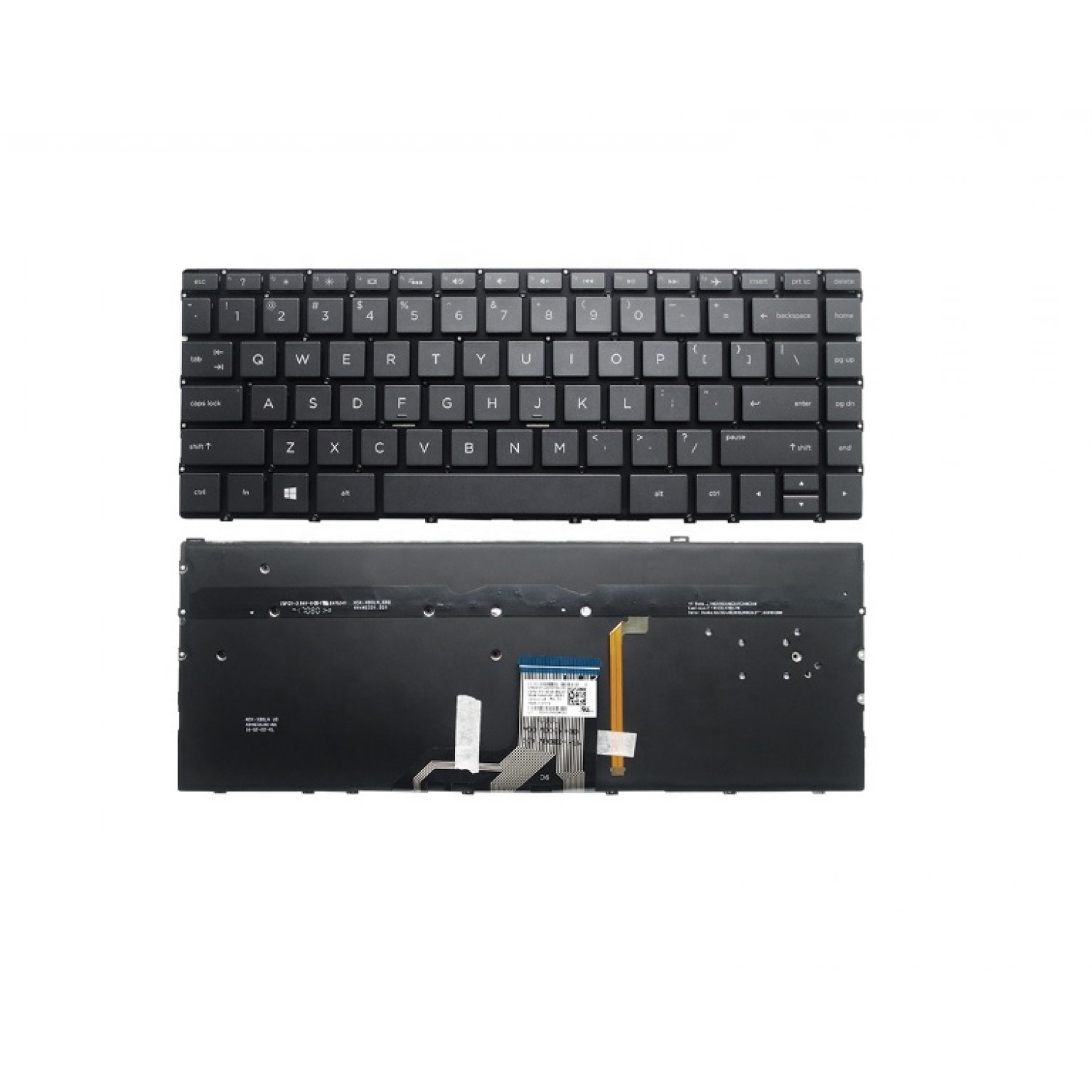 Tastatura laptop noua HP Spectre X360 13-W010CA 13-W013DX 13-W020CA 13-W023DX Backlit Without Frame UK