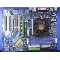 Placa de baza PC second hand GIGABYTE GA-K8NS+ Procesor AMD Athlon 64 2800+ Socket 754