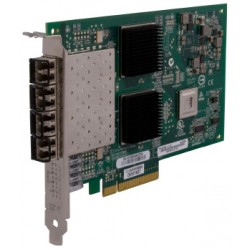 Placa de retea Qlogic FC-Controller QLE2564 QP 8Gbps FC PCI-E incl. 4x 8GB SFP - PX4810402-06 + 4GBICS AVAGO AFBR-57D7APZ-QL 850nm