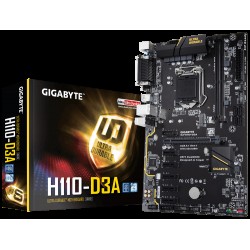 Placa de baza ca noua in cutie GIGABYTE GA-H110-D3A  Socket 1151