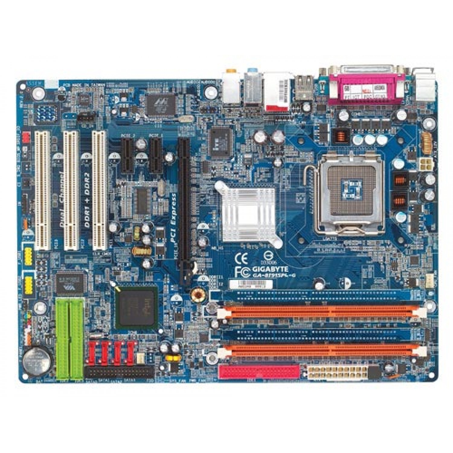 Kit Placa de baza second hand GIGABYTE GA-8I915PL-G LGA 775 + Pentium 4 3Ghz