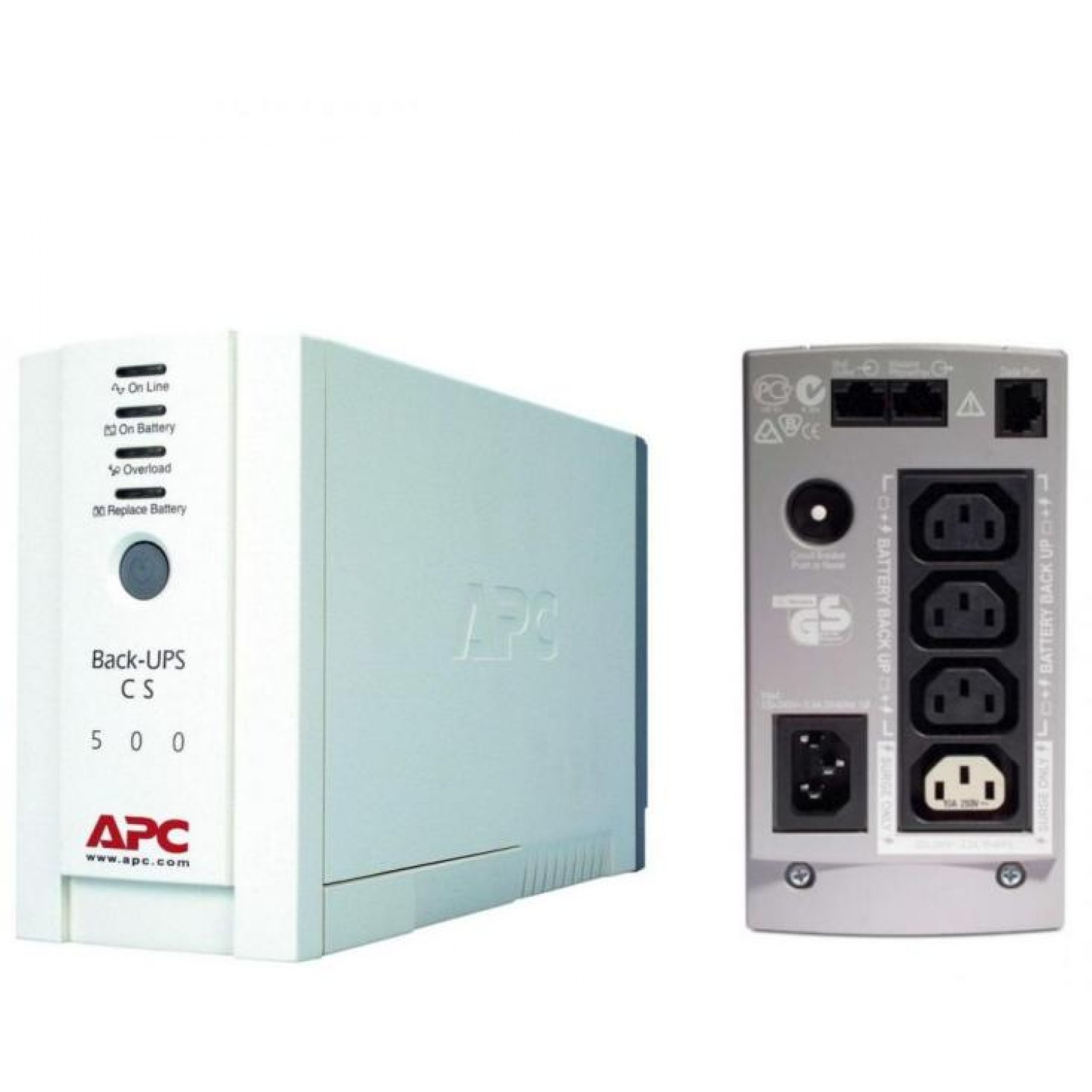 Back UPS APC CS 500VA 230V BK500EI UPS-uri Reconditionate