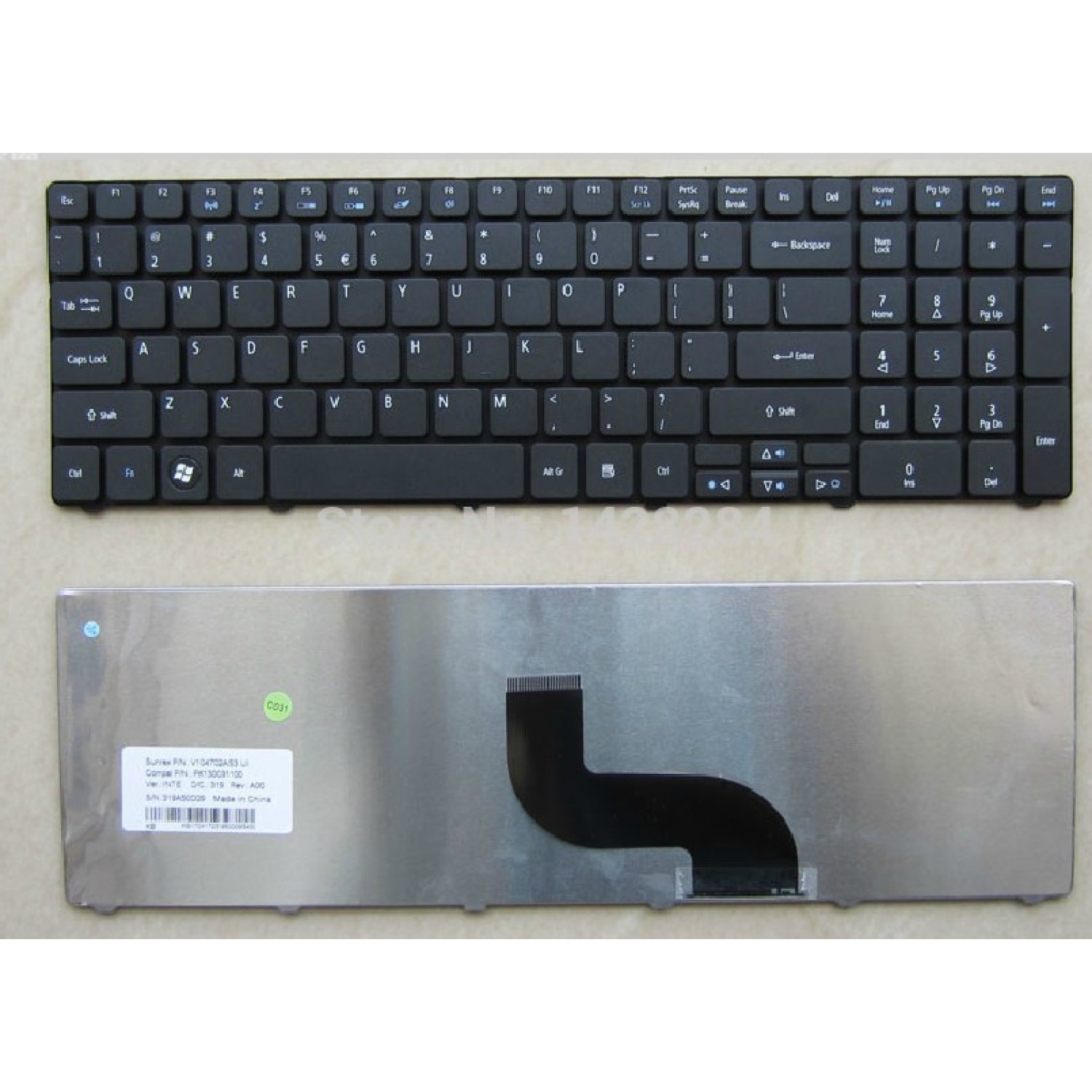 Tastatura laptop noua ACER ASPIRE 5736 5736G 5736Z 5738 5740 5741 5742 5810T 7741 7741G US