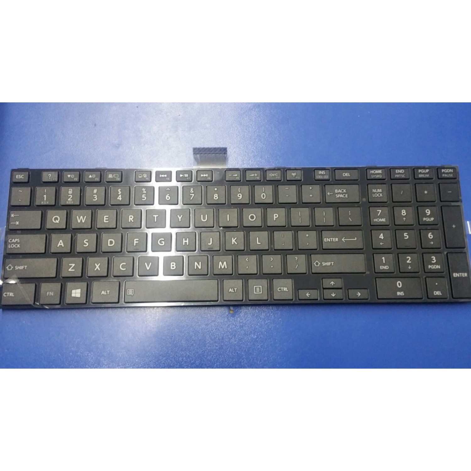 Tastatura laptop noua Toshiba S50-A S55-A  C70-A C75-A Glossy Frame Black US Noi