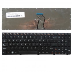 Tastatura laptop noua LENOVO Z580 V580 G580 Black Fame Black OEM