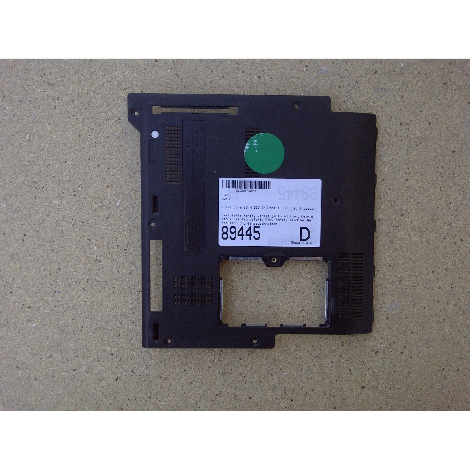 Capac Bottomcase Fujitsu S710