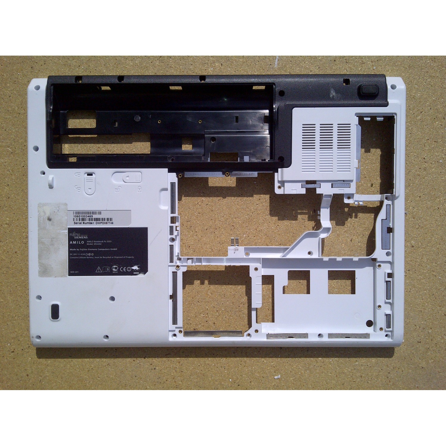 Bottomcase Fujitsu Amilo Pa 3533 60.4H703.012