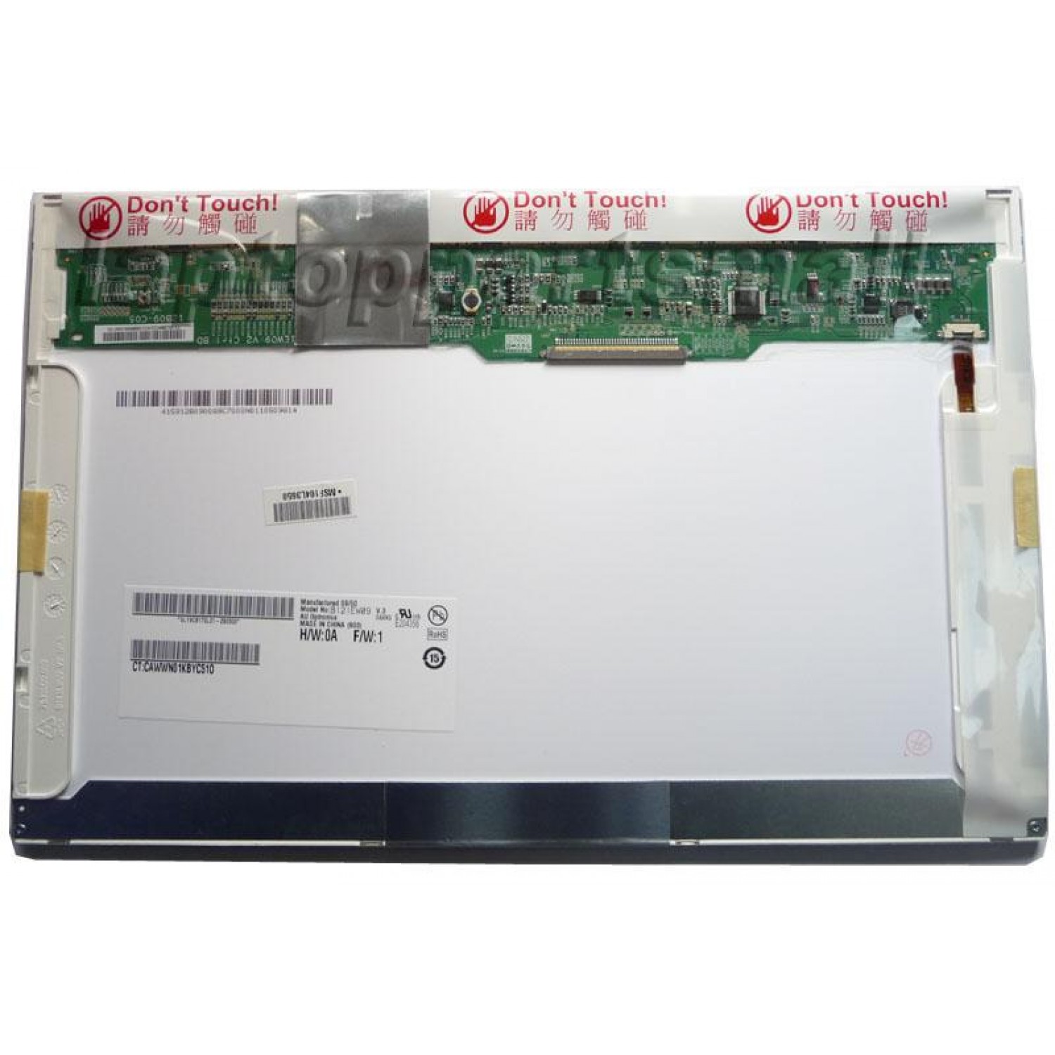 Display laptop second hand AU Optronics B121EW09 V.3 12.1"  WXGA  1280x800 FRU 42T0709