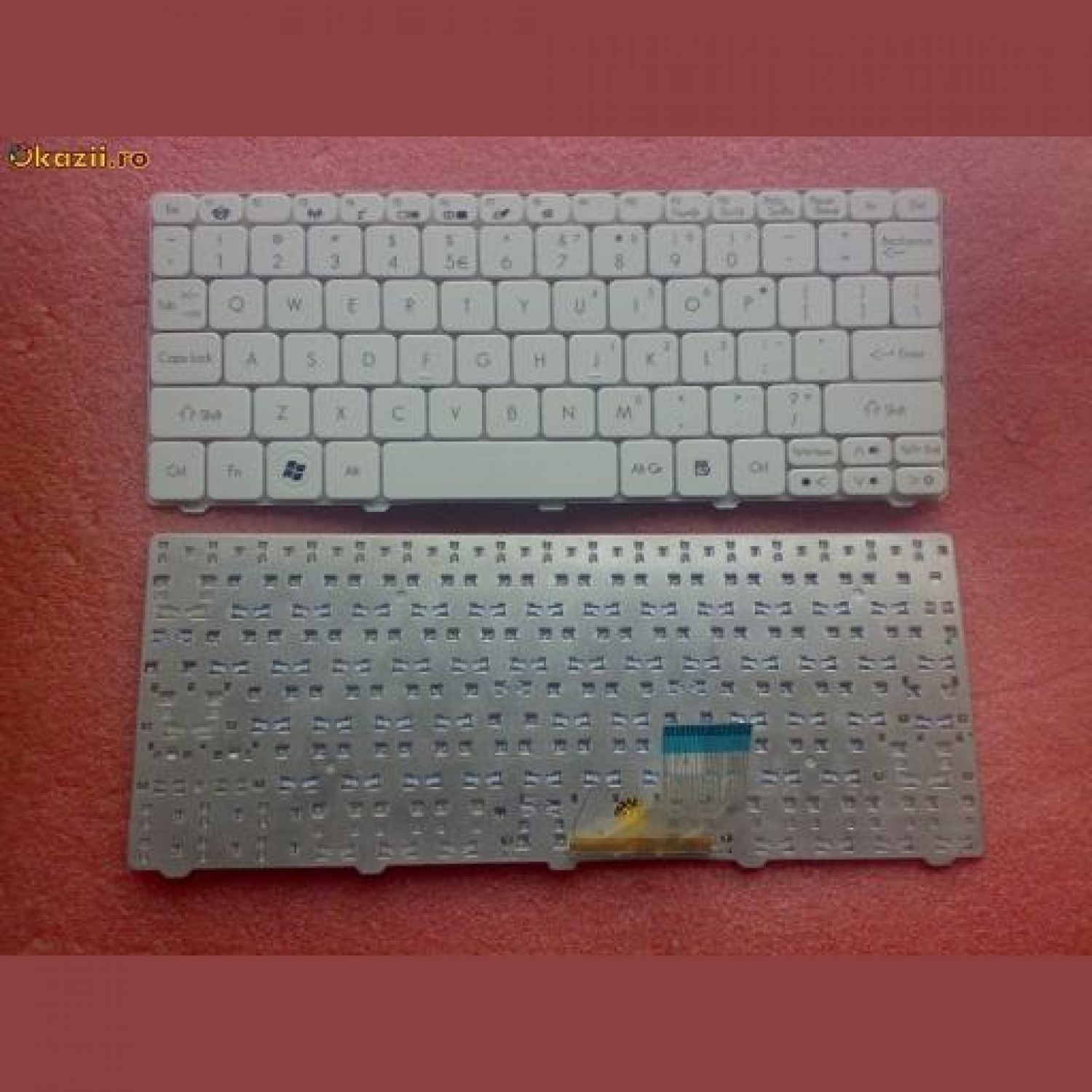 Tastatura laptop noua ACER ONE 532H/GATEWAY LT21 WHITE