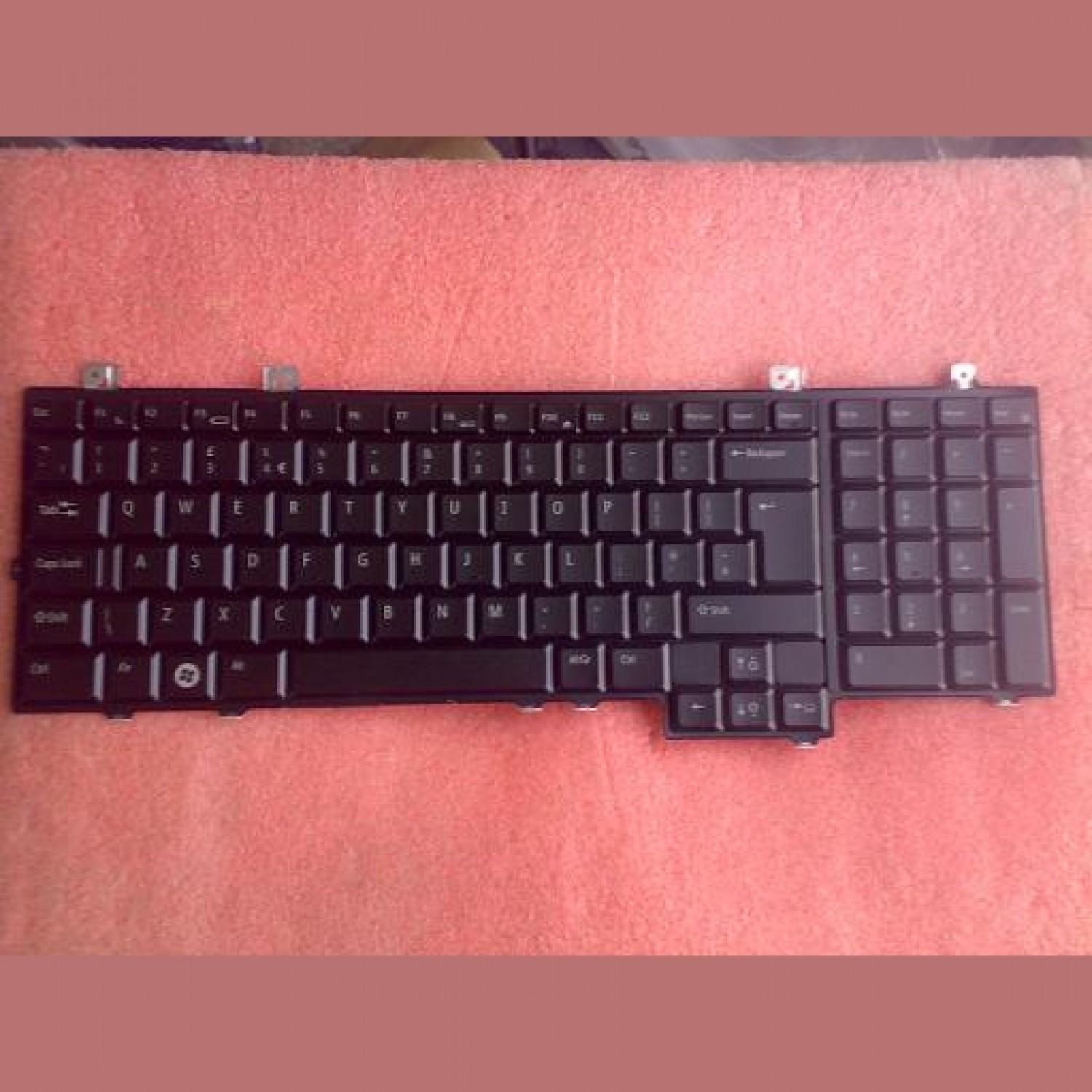 Tastatura laptop noua DELL Studio 1735 Black Backlit UK