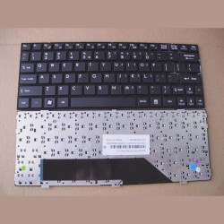 Tastatura laptop noua MSI U135 U160 Black Frame Black US