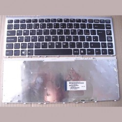 Tastatura laptop noua SONY VGN-FW Silver Frame Black(Pulled) UK