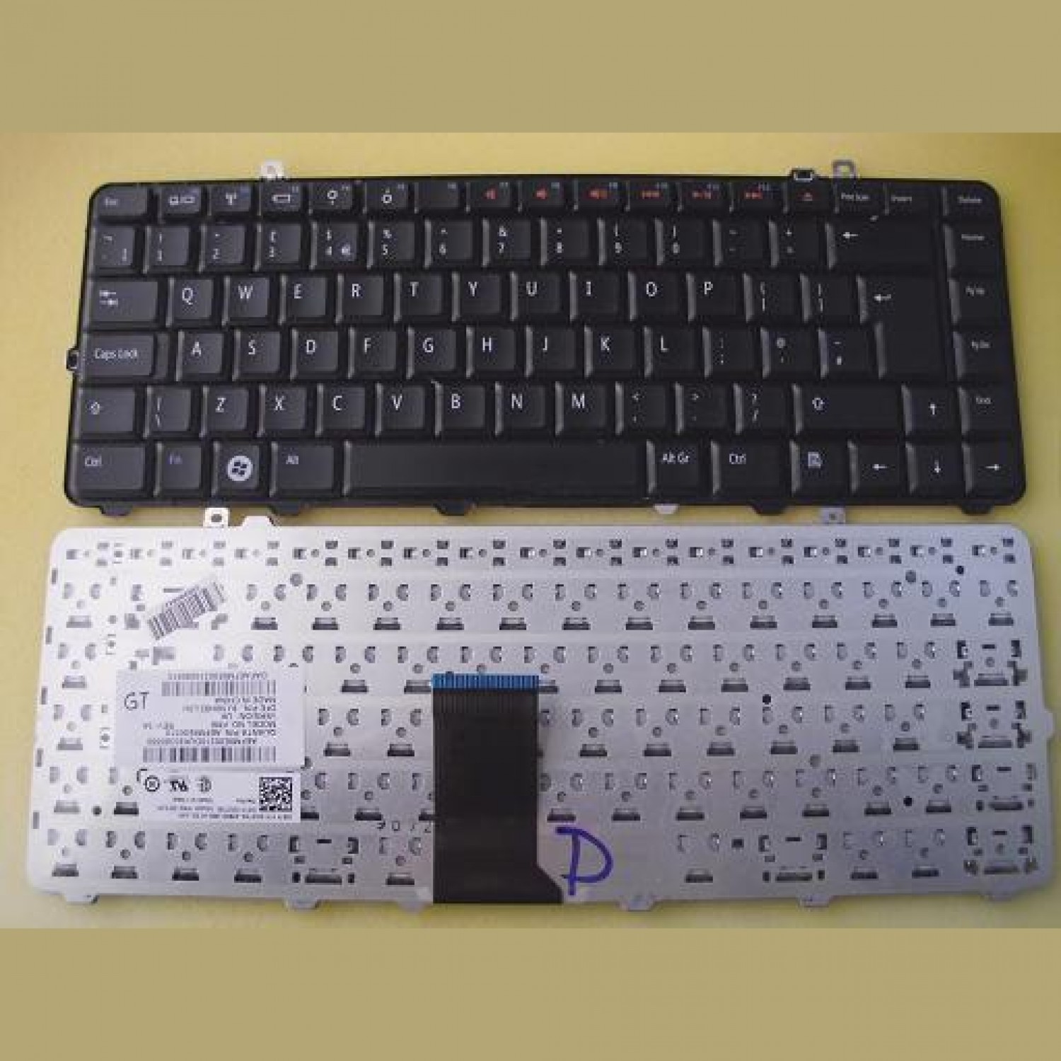 Tastatura laptop second hand Dell Studio 15 1535 1537 1555 1557  D373K Layout UK