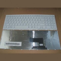 Tastatura laptop noua SONY VPC-EH White Frame White US