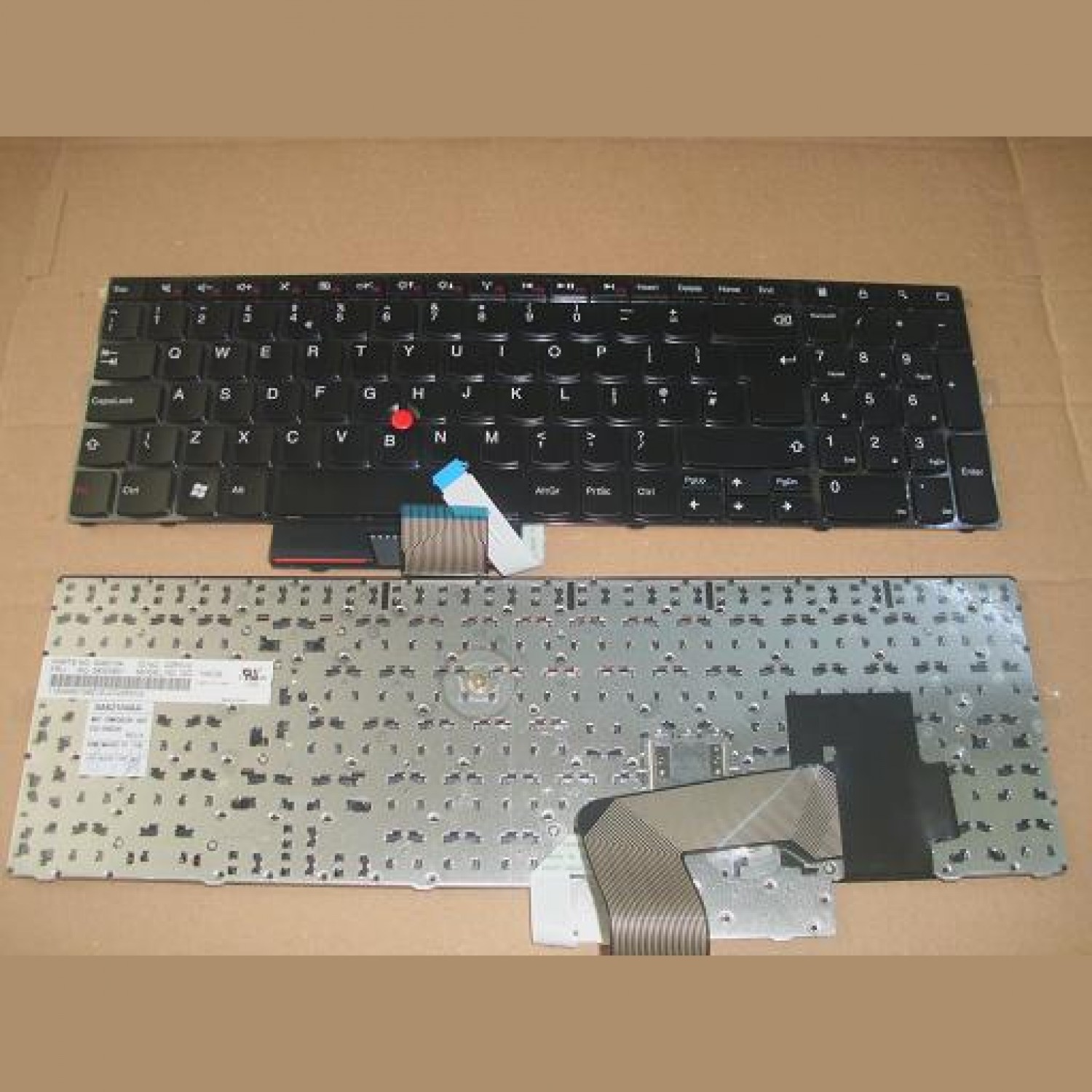 Tastatura laptop noua LENOVO THINKPAD E520 Black UK