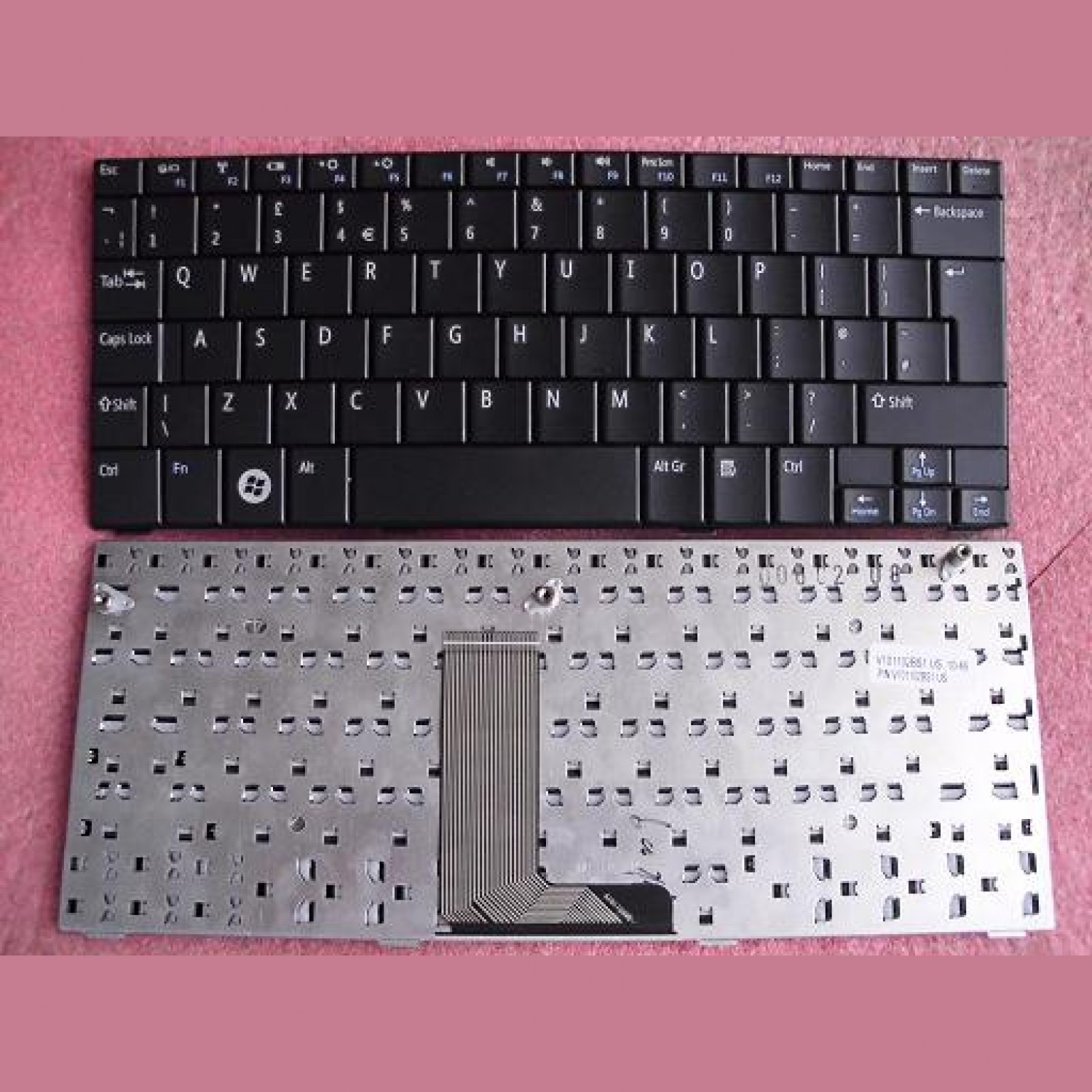 Tastatura laptop noua DELL MINI 10 1010 BLACK UK