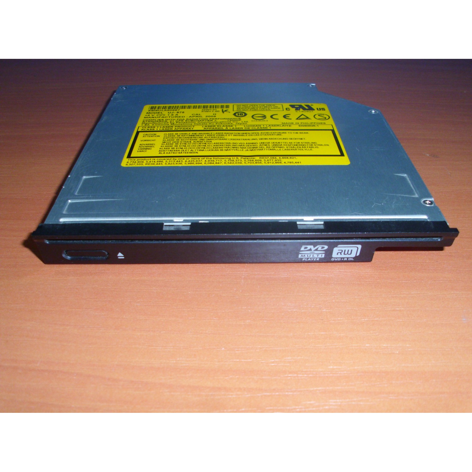 Unitate optica DVD-RW Panasonic Slot IN Model UJ-875 IDE 12.7mm