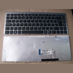 Tastatura laptop noua SONY VGN-FW Silver Frame Black(Pulled) UK