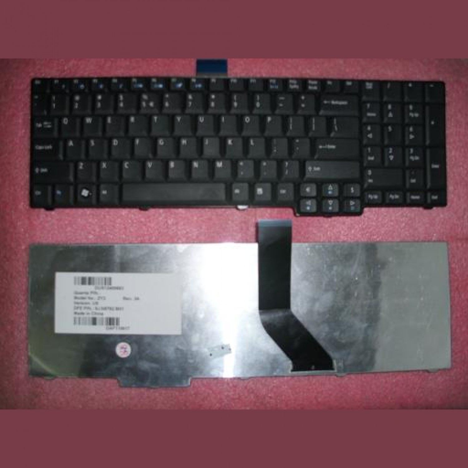 Tastatura laptop noua ACER AS7000 9400 Emachines E528 BLACK US Extensa 5635