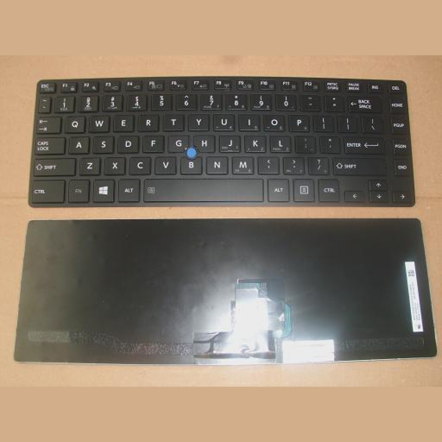 Tastatura laptop noua TOSHIBA Z40 Black Frame Black( With point stick,WIN8) US