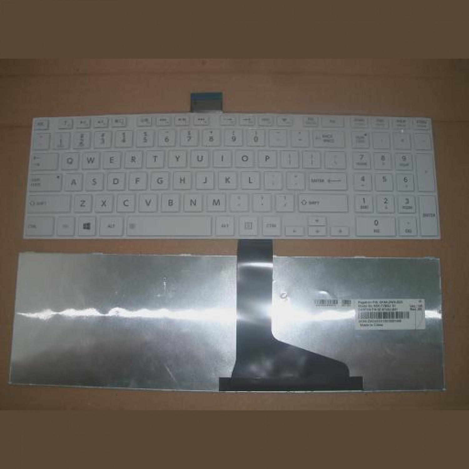 Tastatura laptop noua Toshiba Satellite C850 C855 L850 L855  (For Win8) WHITE US