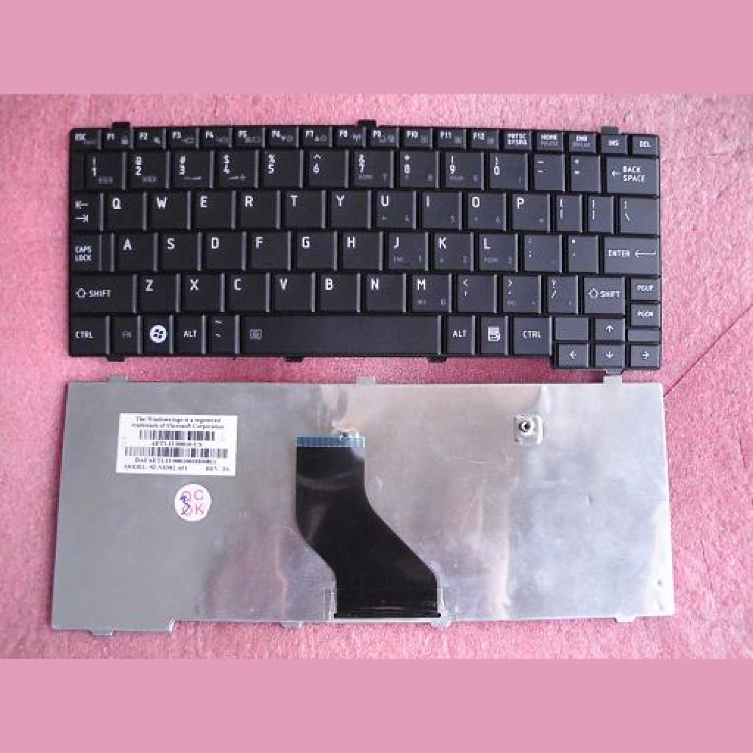 Tastatura laptop noua TOSHIBA Portege T110 Satellite Pro T110 NB200 NB255 BLACK