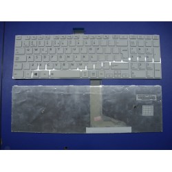 Tastatura laptop noua Toshiba C55-A White Frame White UI (WIN 8)