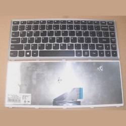 Tastatura laptop noua LENOVO U310 Silver Frame Black (For WIN8) US