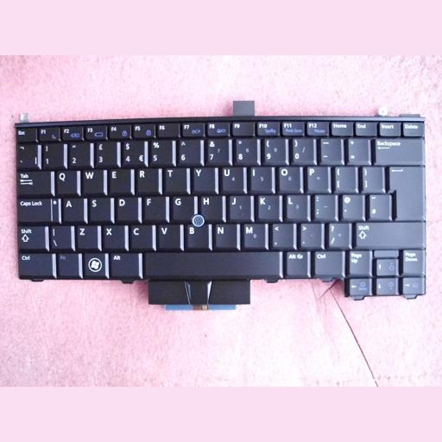 Tastatura laptop noua DELL Latitude E4310 Black(backlit with point stick) UK