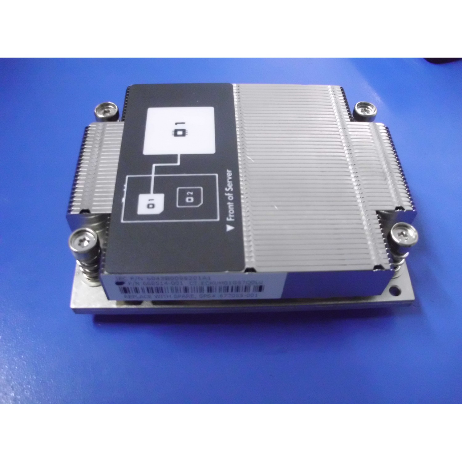 Heatsink CPU 1 server HP Proliant DL160 G8 668514-001 Diverse Server