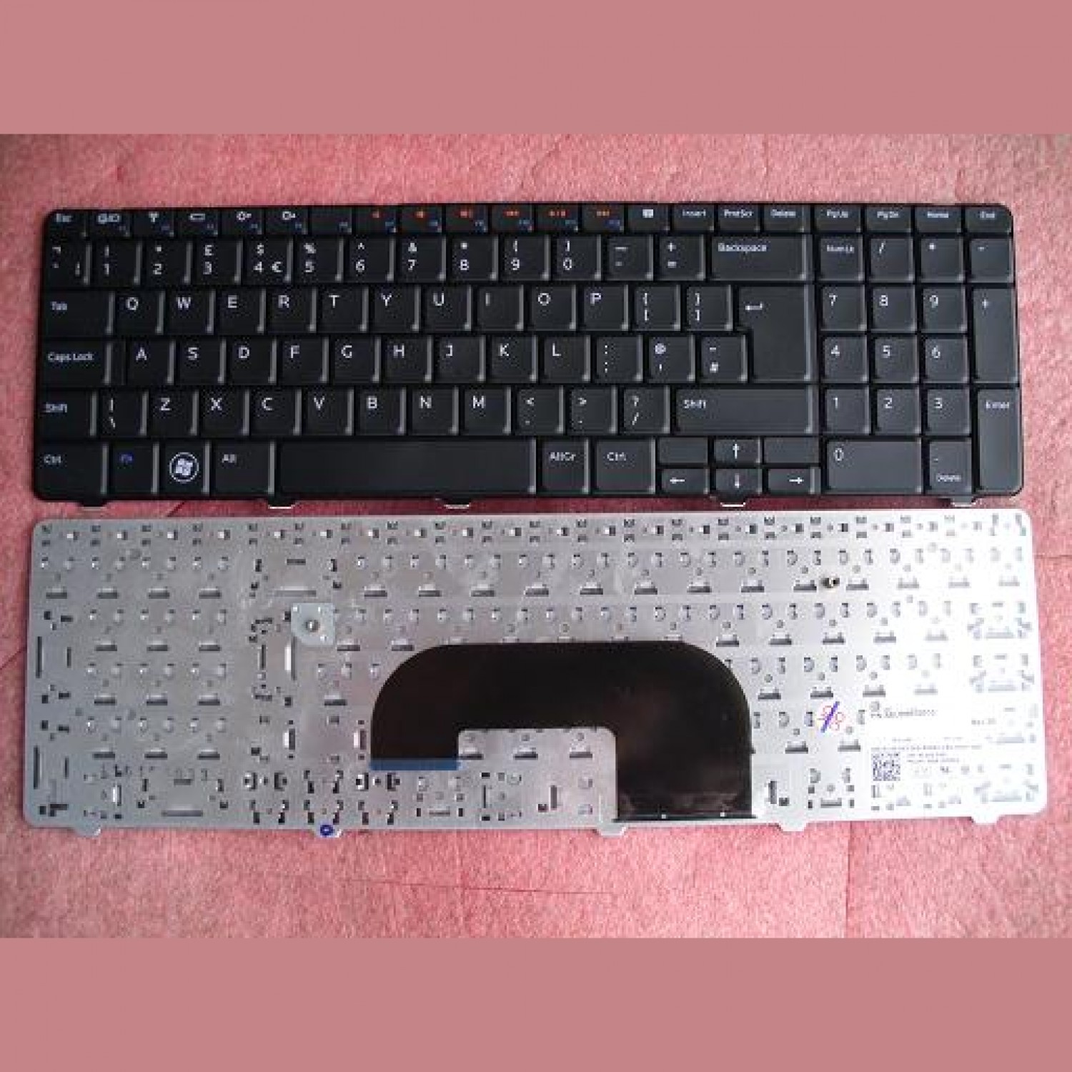 Tastatura laptop noua DELL INSPIRON 17R N7010 Black UK