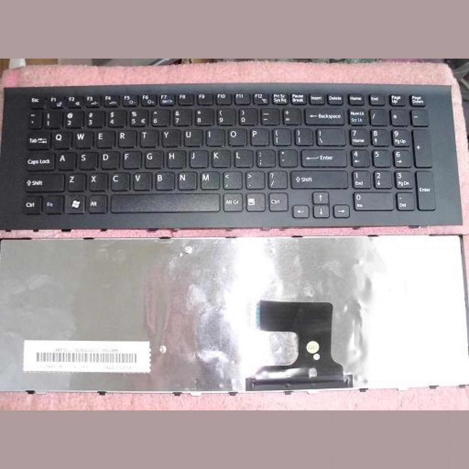Tastatura laptop second hand SONY VPC-EJ SERIES BLACK FRAME BLACK US Second Hand