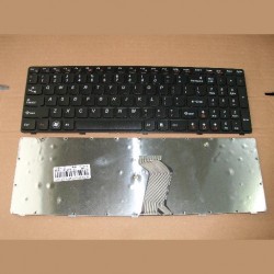 Tastatura laptop noua LENOVO Z580 V580 G580 Black Frame Black OEM US