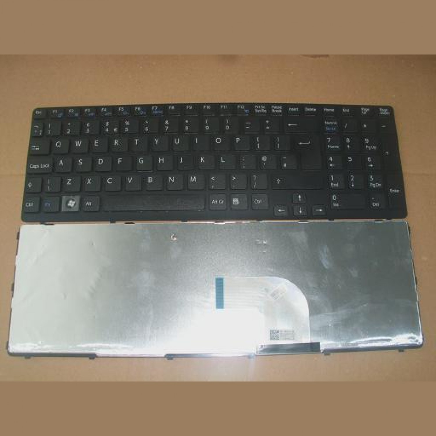 Tastatura laptop noua SONY SVE15 Black Frame Black UK