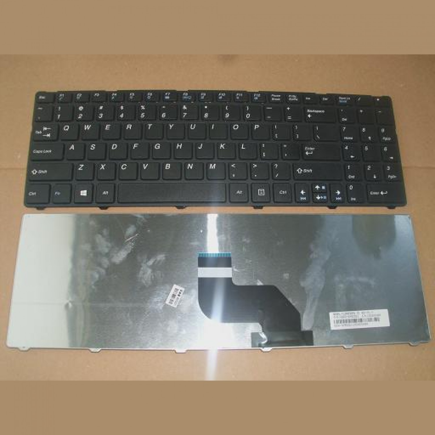 Tastatura laptop noua MSI Medion Akoya E6217 H36YB P6625 BLACK FRAME BLACK US