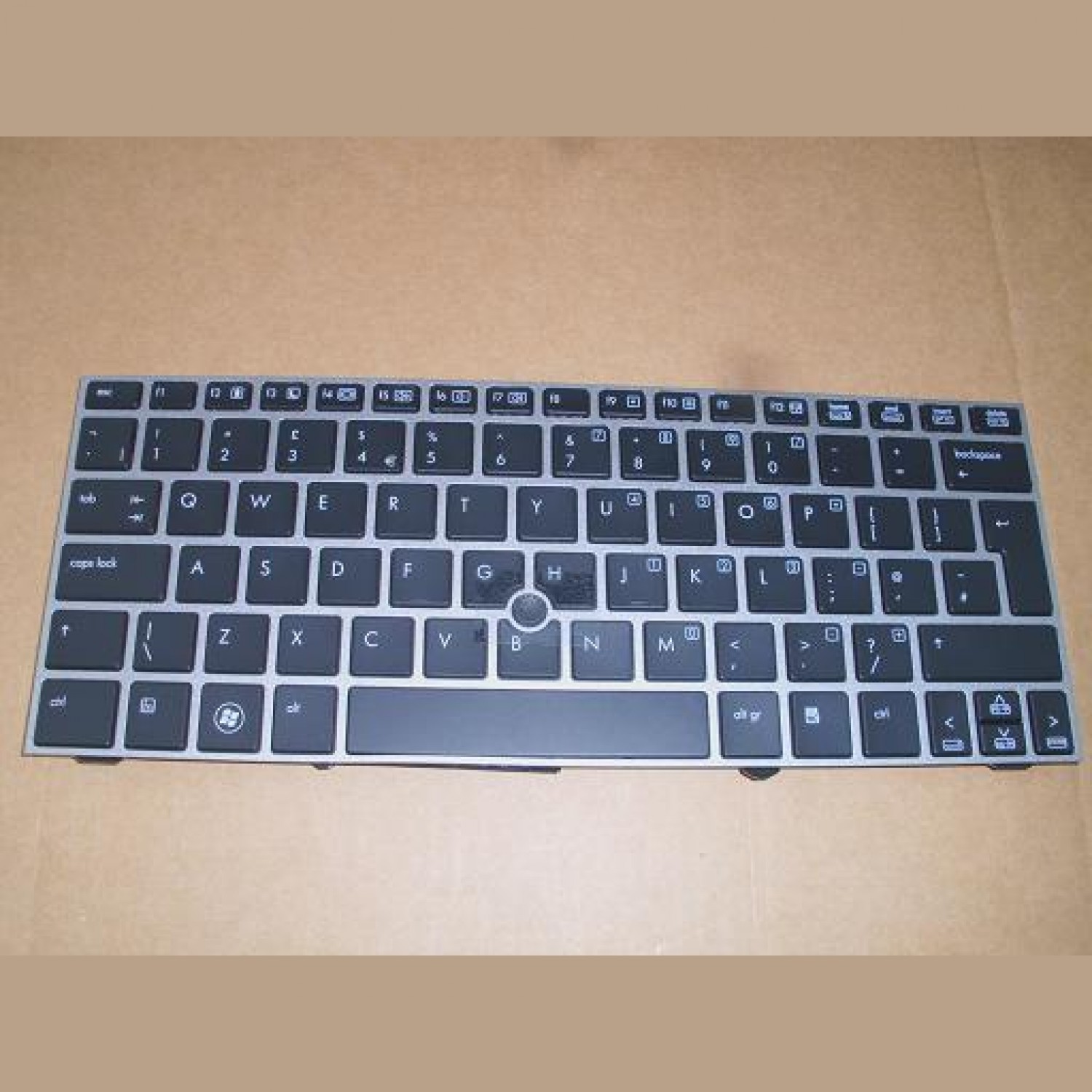 Tastatura laptop noua HP 2170P Silver Frame Black UK